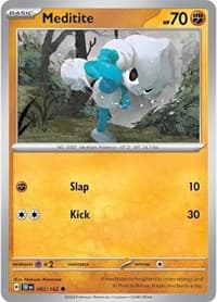 Meditite - SV05: Temporal Forces - Pokemon card