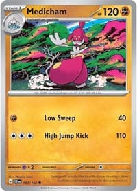 Medicham - SV05: Temporal Forces - Pokemon card
