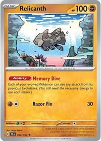 Relicanth - SV05: Temporal Forces - Pokemon card