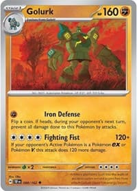 Golurk - SV05: Temporal Forces - Pokemon card