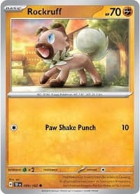 Rockruff - SV05: Temporal Forces - Pokemon card