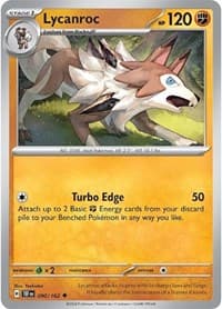 Lycanroc - SV05: Temporal Forces - Pokemon card