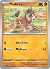 Mudbray - SV05: Temporal Forces - Pokemon card