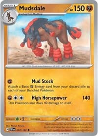 Mudsdale - SV05: Temporal Forces - Pokemon card