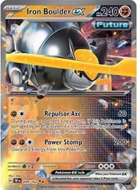 Iron Boulder ex - SV05: Temporal Forces - Pokemon card