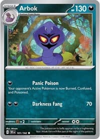Arbok - SV05: Temporal Forces - Pokemon card