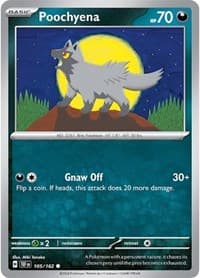 Poochyena - SV05: Temporal Forces - Pokemon card