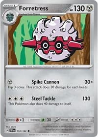 Forretress - SV05: Temporal Forces - Pokemon card