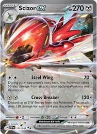 Scizor ex - SV05: Temporal Forces - Pokemon card