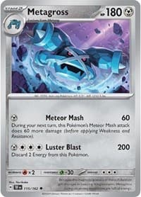 Metagross - SV05: Temporal Forces - Pokemon card
