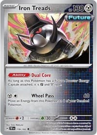 Iron Treads - SV05: Temporal Forces - Pokemon card