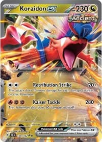 Koraidon ex - SV05: Temporal Forces - Pokemon card