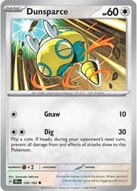 Dunsparce - SV05: Temporal Forces - Pokemon card