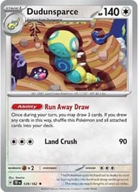 Dudunsparce - SV05: Temporal Forces - Pokemon card