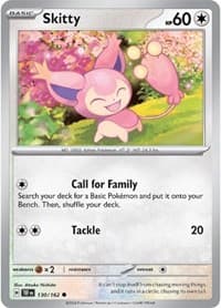 Skitty - SV05: Temporal Forces - Pokemon card