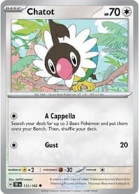 Chatot - SV05: Temporal Forces - Pokemon card