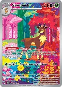 Sawsbuck - SV05: Temporal Forces - Pokemon card