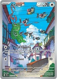 Chatot - SV05: Temporal Forces - Pokemon card