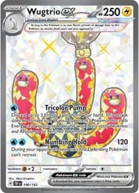 Wugtrio ex - SV05: Temporal Forces - Pokemon card