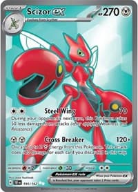 Scizor ex - SV05: Temporal Forces - Pokemon card