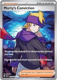 Morty's Conviction - SV05: Temporal Forces - Pokemon card