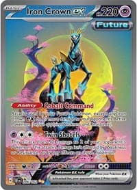 Iron Crown ex - SV05: Temporal Forces - Pokemon card