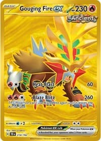 Gouging Fire ex - SV05: Temporal Forces - Pokemon card