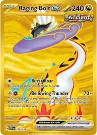 Raging Bolt ex - SV05: Temporal Forces - Pokemon card