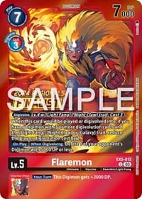 Flaremon (2024 Regionals Finalist) - Animal Colosseum - Digimon Card Game card