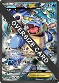 Blastoise EX - XY122 - Jumbo Cards - Pokemon card