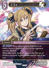 Alba EX - Hidden Hope - Final Fantasy TCG card
