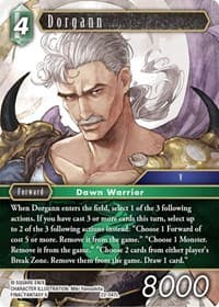 Dorgann - Hidden Hope - Final Fantasy TCG card