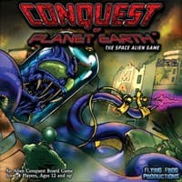 Conquest of Planet Earth: The Space Alien Game - Flying Frog Productions - Boardgames card