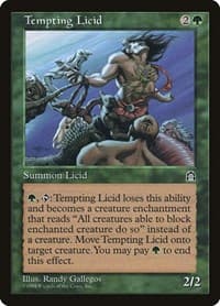 Tempting Licid - Stronghold - Magic: The Gathering card