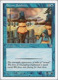 Straw Soldiers - Portal Three Kingdoms - Magic: The Gathering card