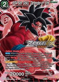 SS4 Son Goku, Defender of Life  (Event Pack 14) - Promotion Cards - Dragon Ball Super: Masters card