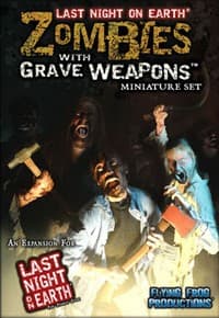 Last Night on Earth: Zombies with Grave Weapons Miniature Set - Flying Frog Productions - Boardgames card