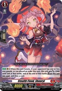 Stealth Fiend, Shenryi - D Promo Cards - Cardfight Vanguard card