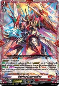 Vairina Esperaridea - D-SS12: Triple Drive Booster - Cardfight Vanguard card