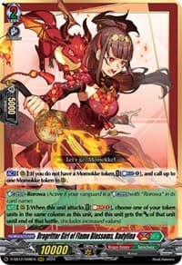 Dragritter Girl of Flame Blossoms, Radylina - D-SS12: Triple Drive Booster - Cardfight Vanguard card