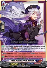 Twin Direful Dolls, Ririmi - D-SS12: Triple Drive Booster - Cardfight Vanguard card