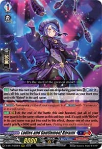 Ladies and Gentlemen! Rarami - D-SS12: Triple Drive Booster - Cardfight Vanguard card