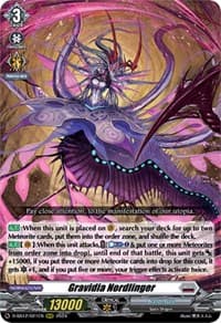 Gravidia Nordlinger - D-SS12: Triple Drive Booster - Cardfight Vanguard card