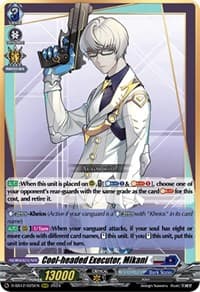 Cool-headed Executor, Mikani - D-SS12: Triple Drive Booster - Cardfight Vanguard card