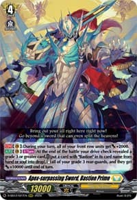 Apex-surpassing Sword, Bastion Prime - D-SS12: Triple Drive Booster - Cardfight Vanguard card