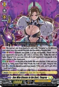 One Who Blooms in the Dark, Thegrea - D-SS12: Triple Drive Booster - Cardfight Vanguard card