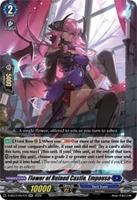 Flower of Ruined Castle, Empousa - D-SS12: Triple Drive Booster - Cardfight Vanguard card