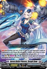 Aurora Battle Princess, Seraph Snow - D-SS12: Triple Drive Booster - Cardfight Vanguard card