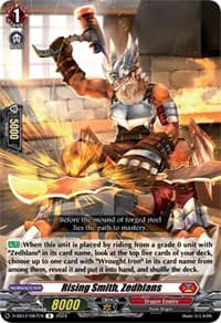 Rising Smith, Zedhlans - D-SS12: Triple Drive Booster - Cardfight Vanguard card
