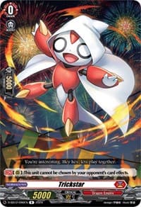Trickstar - D-SS12: Triple Drive Booster - Cardfight Vanguard card